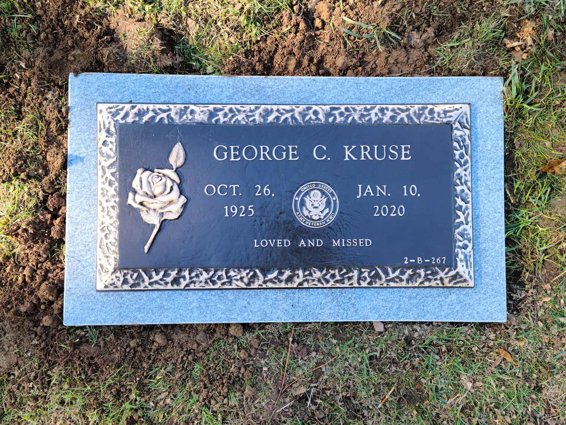Bronze Headstone Plaque hand-carved by Headstone Plaque Shop in NJ — image 3